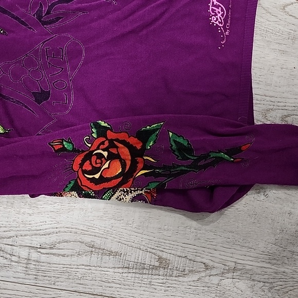 Ed Hardy sweater 😍 ❤️ - Picture 10 of 14